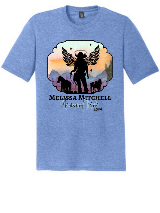 ADULT Short Sleeve Premium Tee - Angel Cowgirl