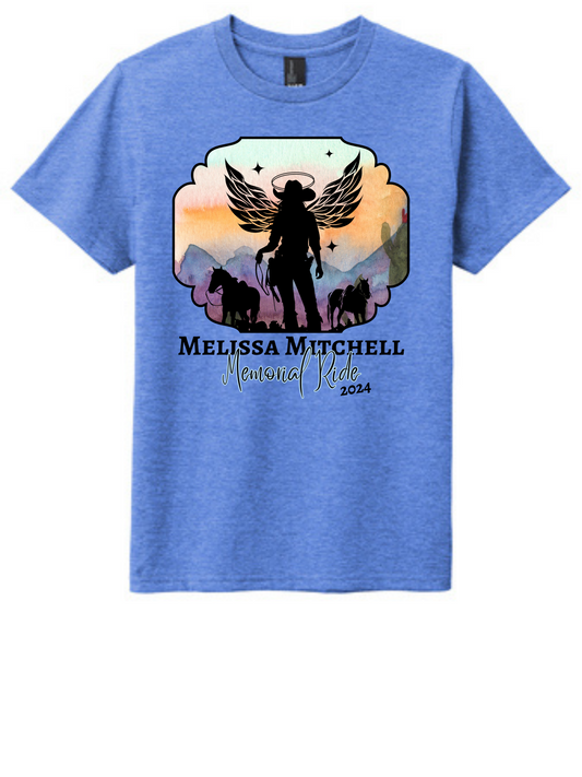 YOUTH Short Sleeve Premium Tee - Angel Cowgirl