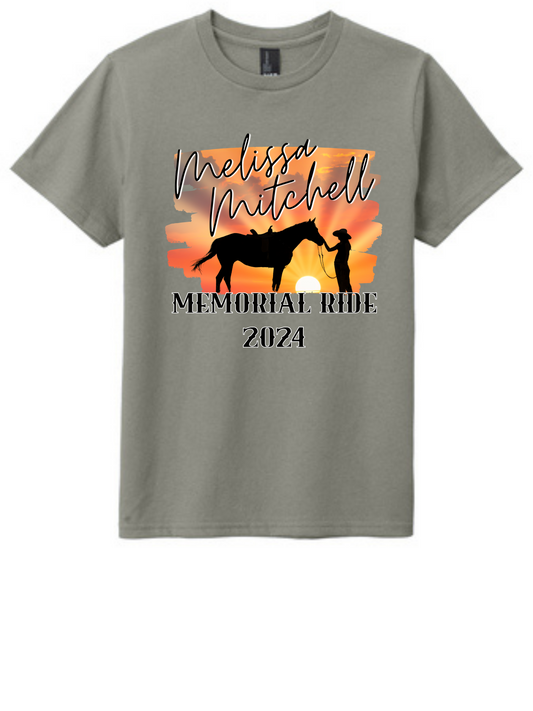 YOUTH Short Sleeve Premium Tee - Sunset Shadow