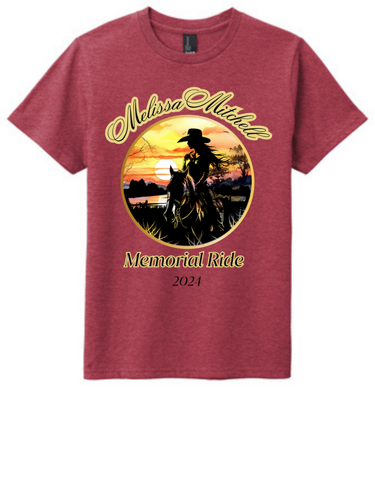 YOUTH Short Sleeve Premium Tee - Sunset Ride