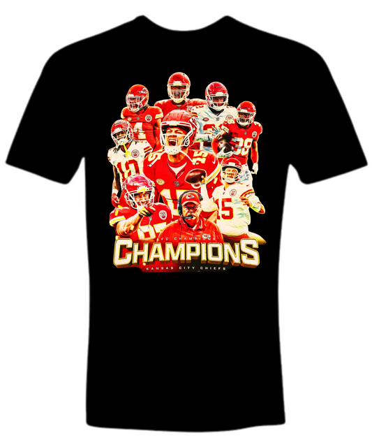 AFC CHAMPIONS 2024 - Chiefs - Soft Style Premium TShirt