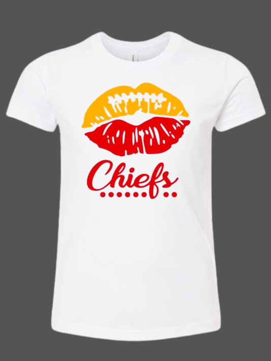 KC KISS - Chiefs - Soft Style Premium TShirt - White