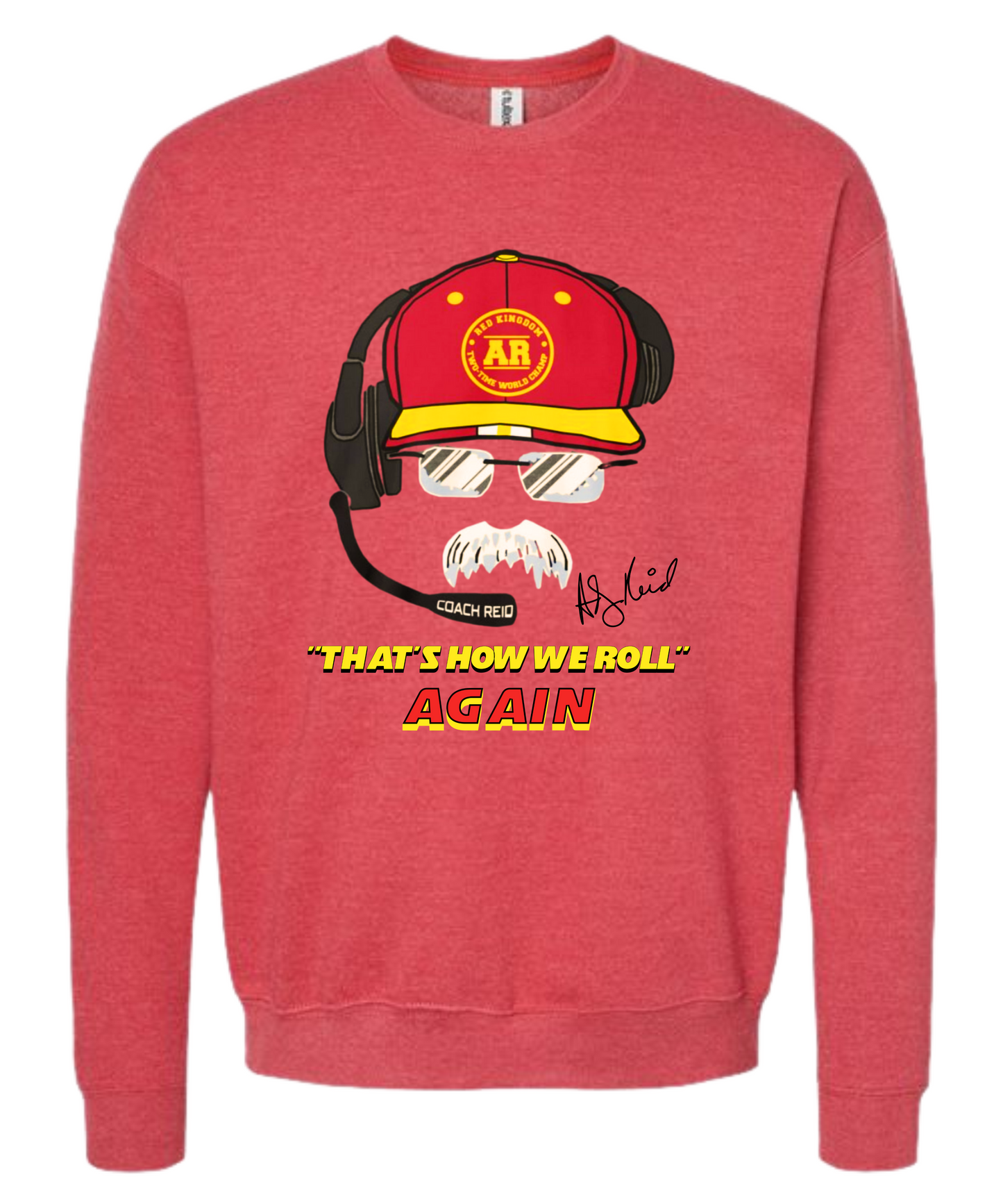 FROZEN ANDY - Chiefs - Premium Soft Style Crewneck Sweatshirt