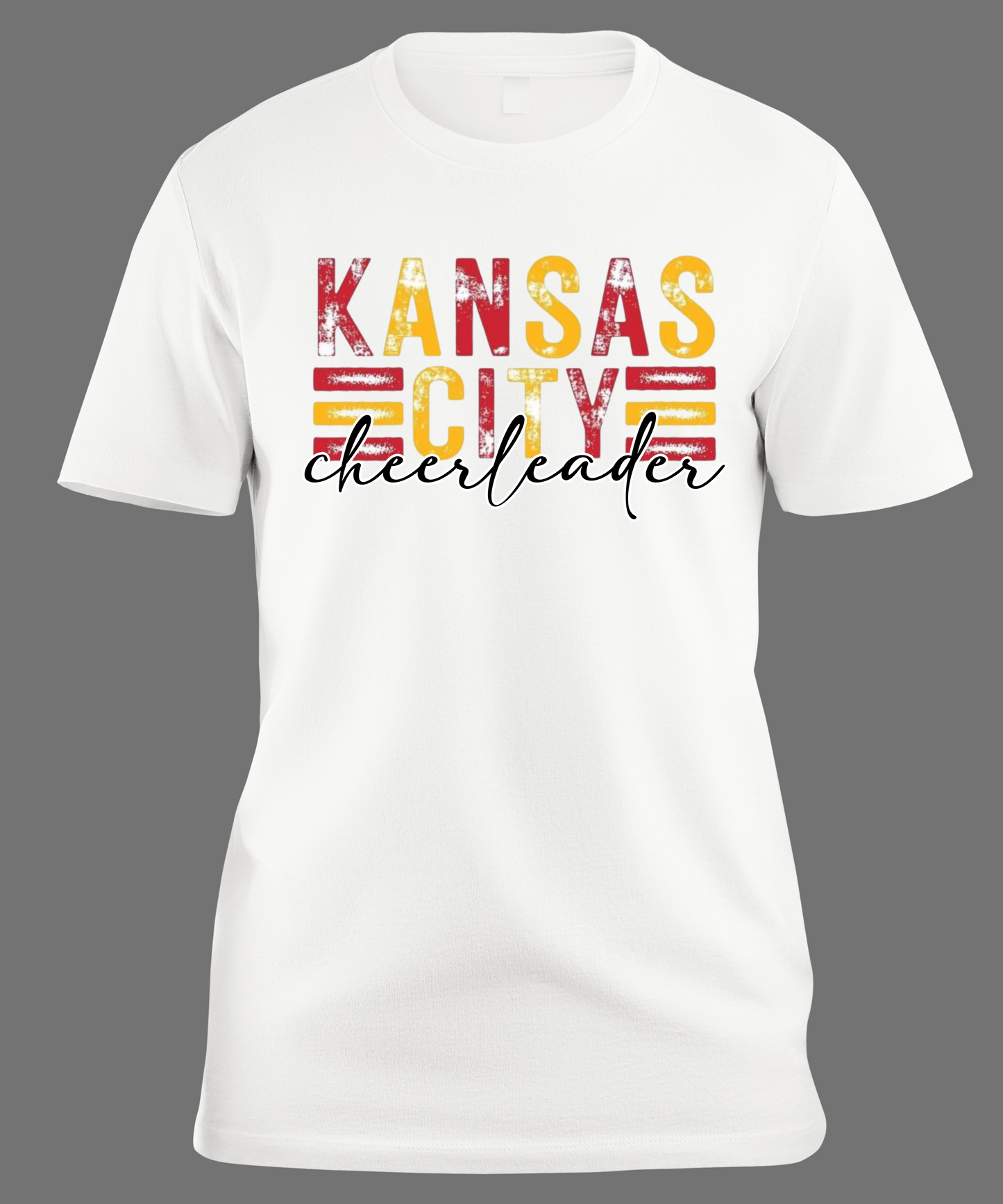 KANSAS CITY CHEERLEADER - Chiefs - Soft Style Premium TShirt - White