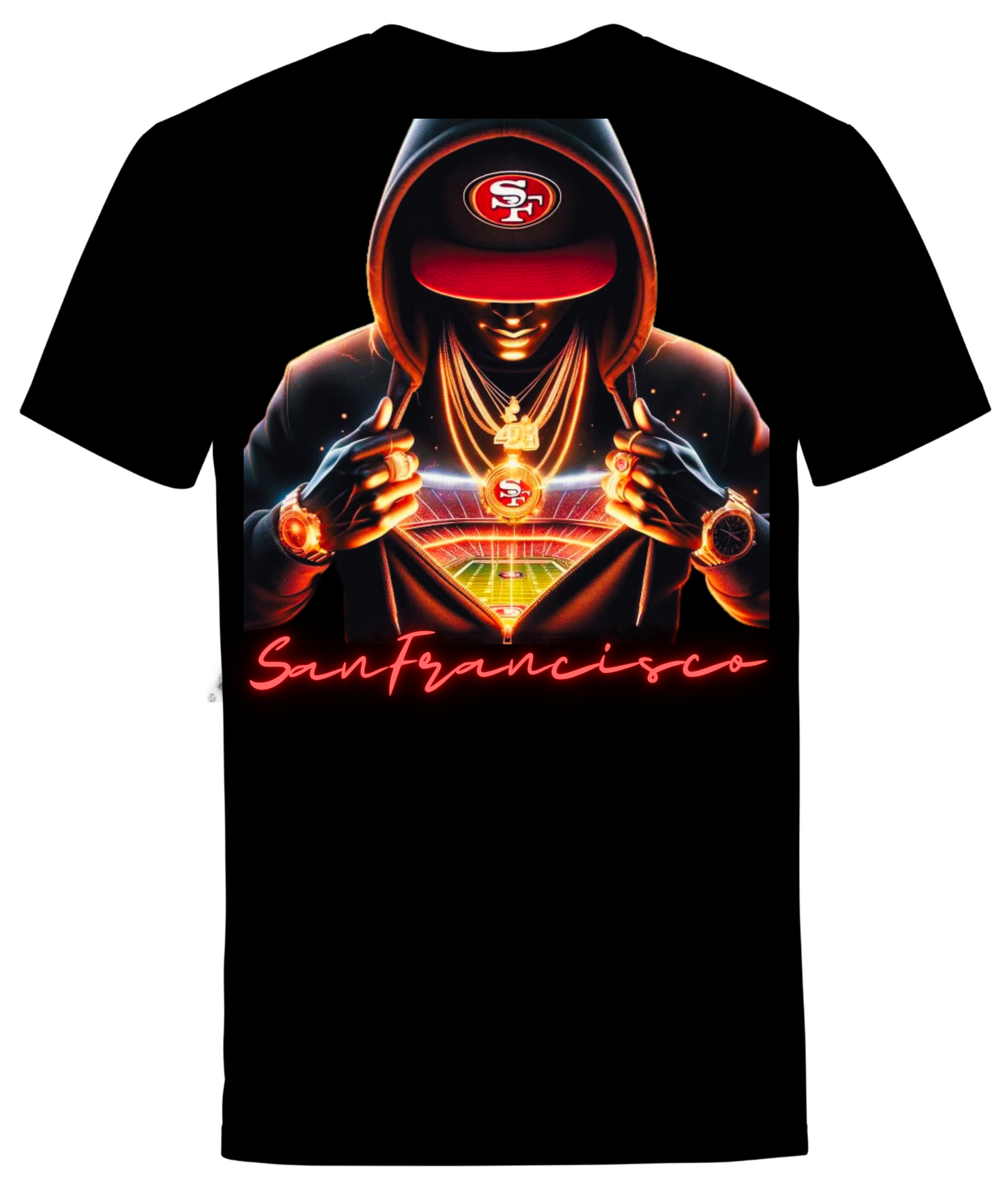 SANFRANCISCO 49ERS SUPERPOWER - Soft Style Premium TShirt