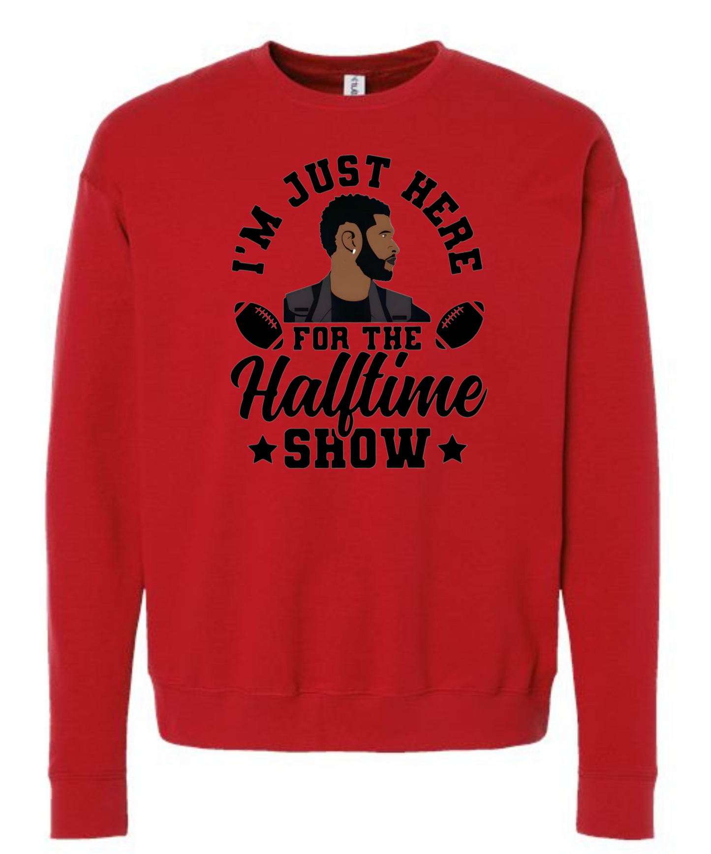 USHER HALFTIME SHOW - Chiefs - Premium Soft Style Crewneck Sweatshirt