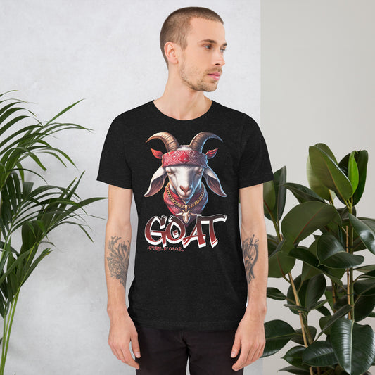 Unisex t-shirt Goat ABC RED